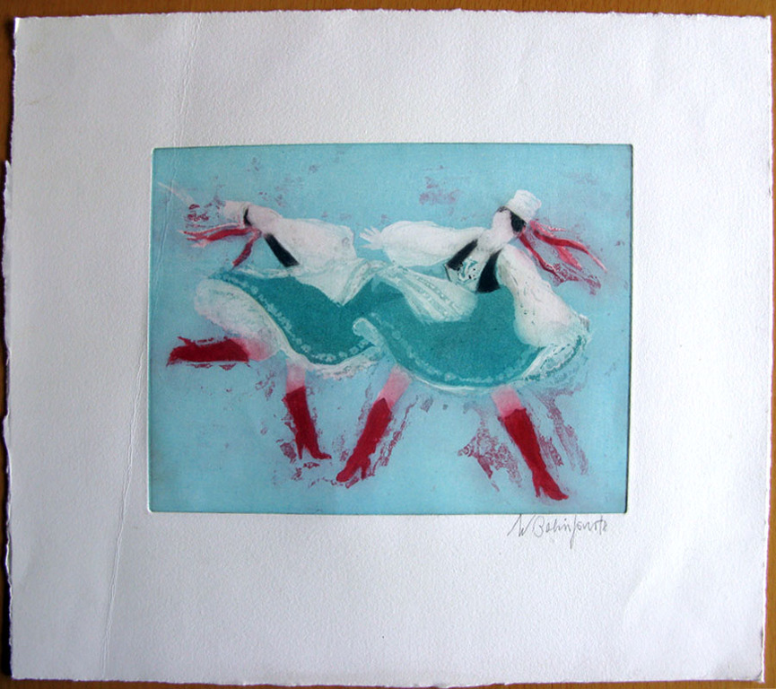 Willy Belinfante - SLAVISCHE DANS - kleurets kopen? Bied vanaf 1!