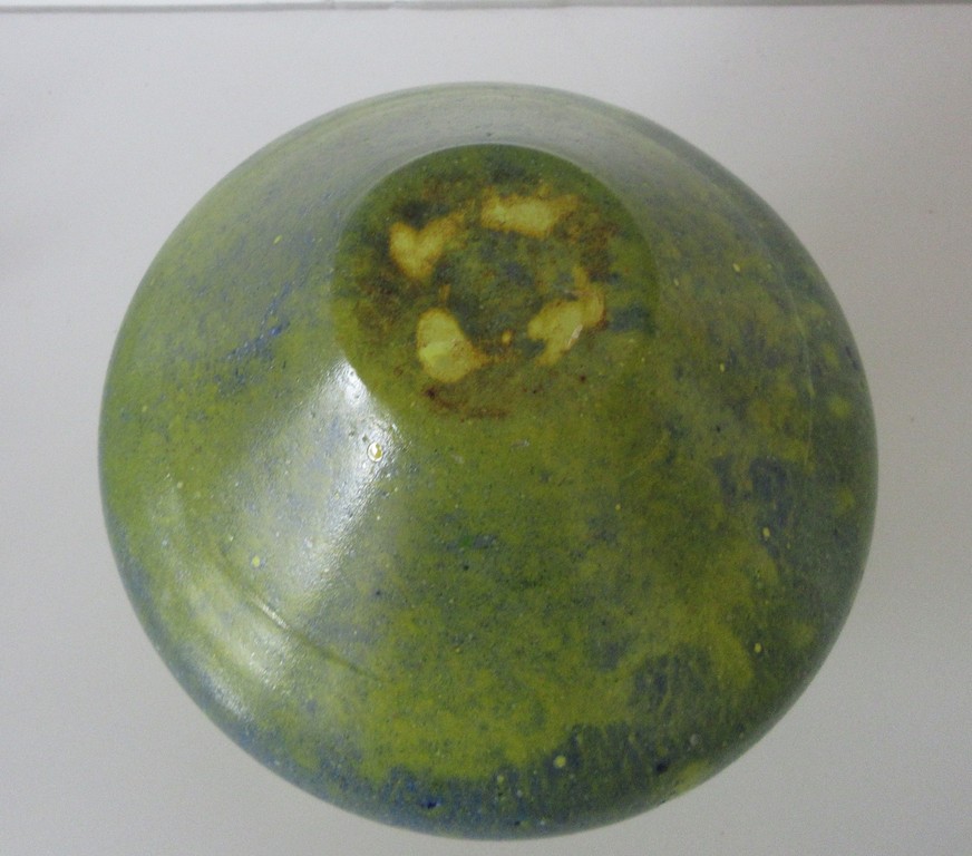 Ongespecificeerd - Geel blauw studio glazen vaas kopen? Bied vanaf 1!