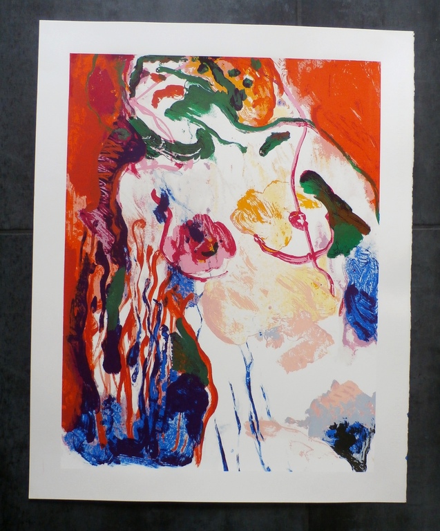 Kees van Bohemen - Zeefdruk - Naakt kopen? Bied vanaf 75!