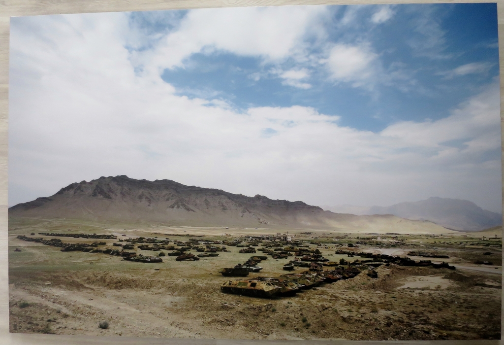 Hans Stakelbeek (1965) | Lambdaprint op Aluminium | Afghanistan - zeer groot! kopen? Bied vanaf 1!