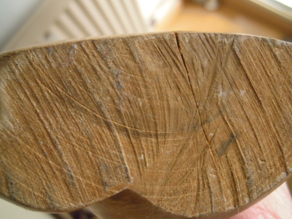 Vrouwelijk naakt - hand gemaakt houten beeld 23 cm hoog - niet gesigneerd kopen? Bied vanaf 25!