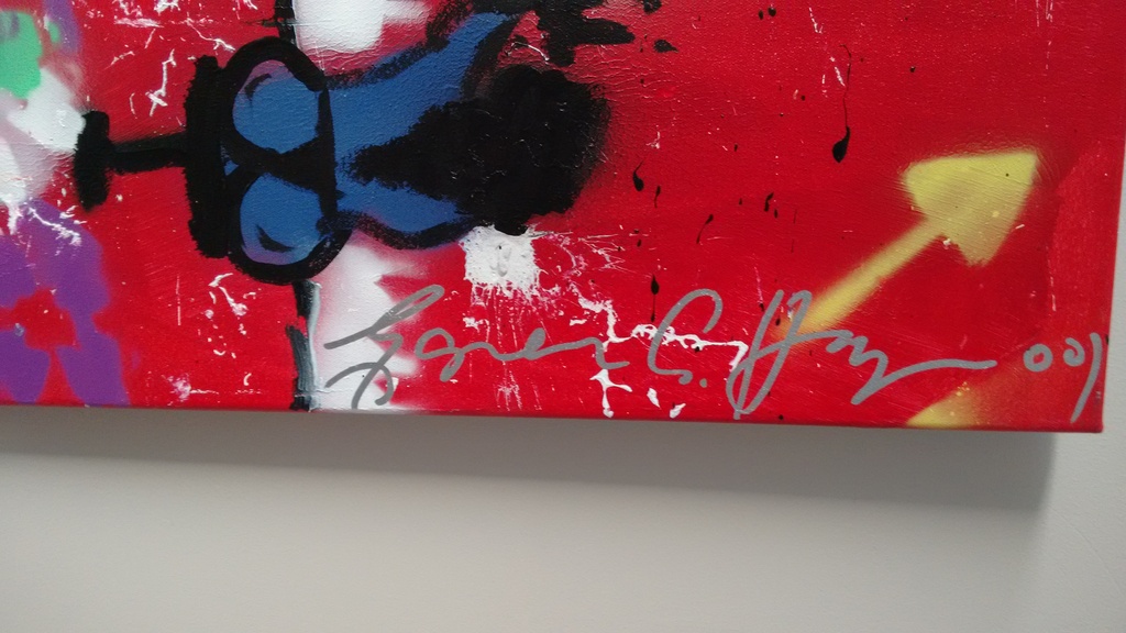 Espen Greger Hagen schilderij, bar ladies, 150 x 50 cm kopen? Bied vanaf 290!