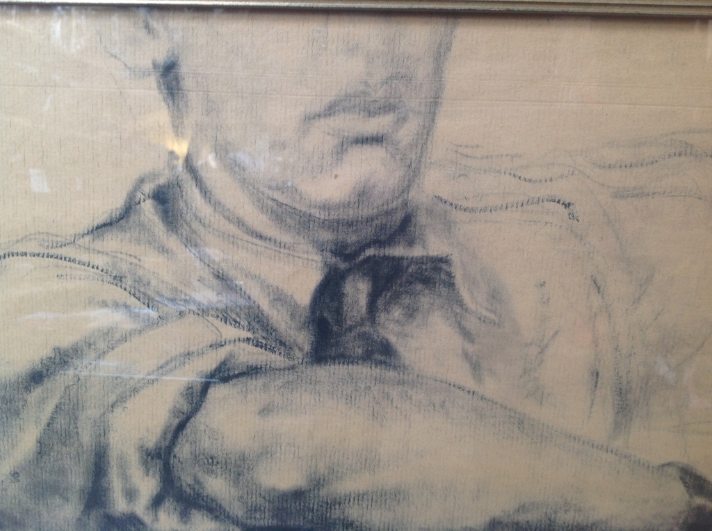 Jan Goeting, Zelfportret in houtskool kopen? Bied vanaf 150!