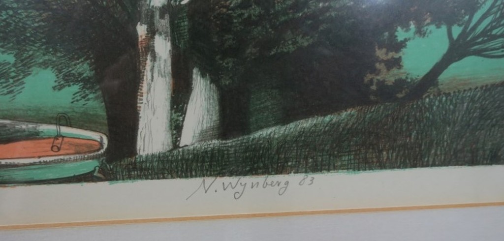 Nicolaas Wijnberg: Litho, Z.T. 2 - Ingelijst kopen? Bied vanaf 1!
