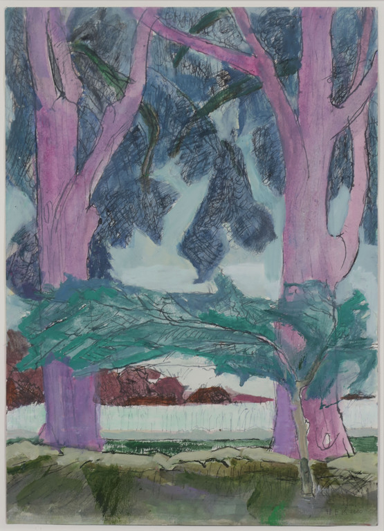 Hans Ebeling Koning: Gouache en Pen, Z.T. - Ingelijst kopen? Bied vanaf 80!