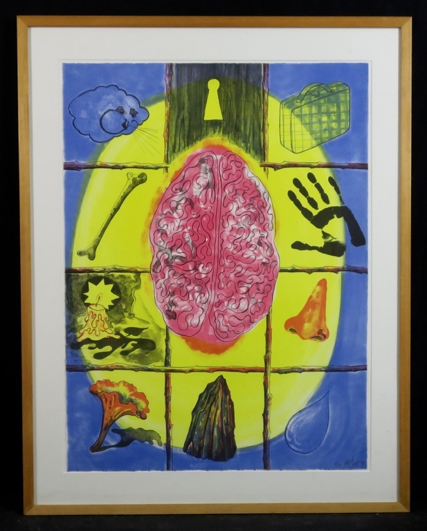 Mareike Geys: Litho, Hotel terminus - Ingelijst kopen? Bied vanaf 1!