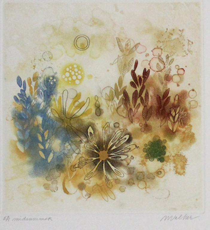  Anne Walker -Midsummer - ets - handgesigneerd en genummerd kopen? Bied vanaf 1!