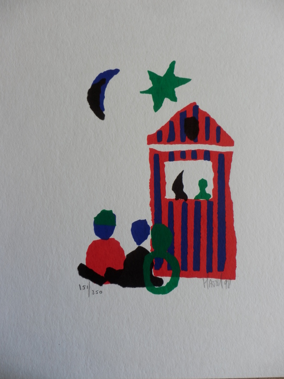 AD van Hassel  MIRO Zeefdruk kopen? Bied vanaf 1!