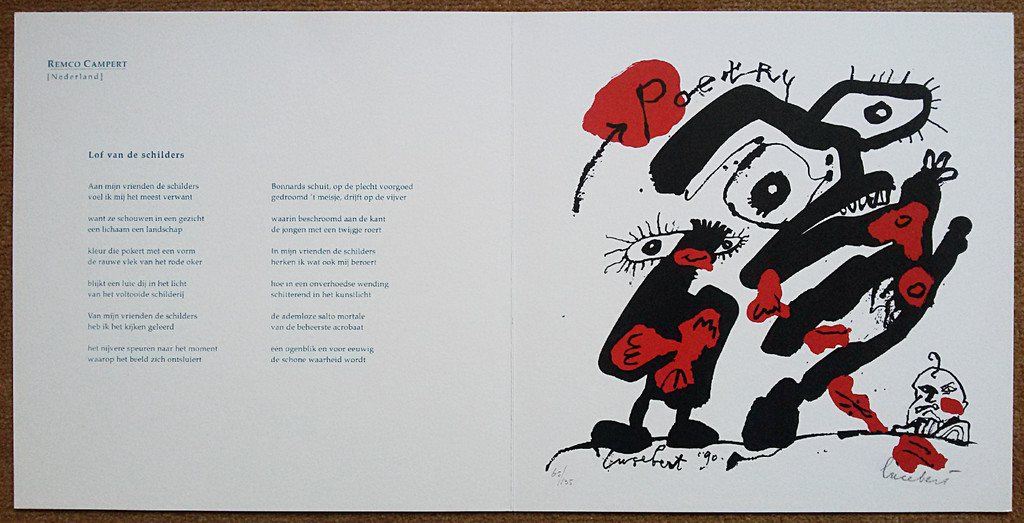 Lucebert - Lof van de schilders, zeefdruk kopen? Bied vanaf 175!