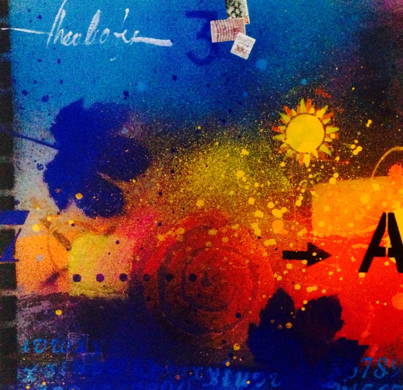 Theo koster , gemengde techniek , summertime blues kopen? Bied vanaf 1!