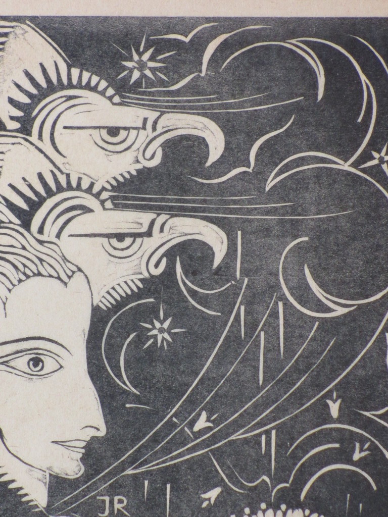 John Raedecker, Beweging Vooruit, Houtsnede kopen? Bied vanaf 45!