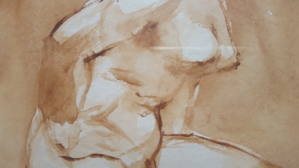 Harry Maas (1906-1982) - aquarel, gesigneerd linksmidden kopen? Bied vanaf 89!