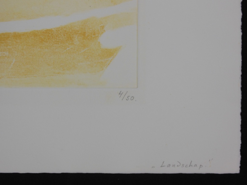 Wilfred Voet: Ets, Landschap kopen? Bied vanaf 1!