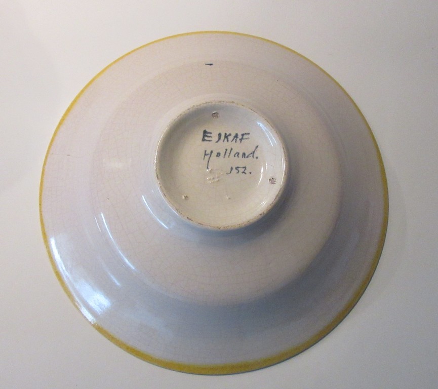 Hildo Krop voor Eskaf - Platelen schaal op voet model 152 kopen? Bied vanaf 33!