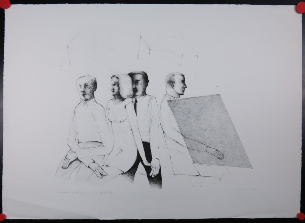 Kees Spermon: Zeefdruk, Conversation piece grey kopen? Bied vanaf 35!