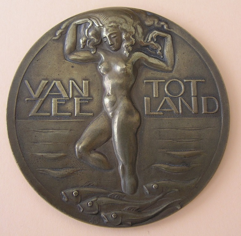Gijs Jacobs van den Hof: Penning 1930, Droogmaking Zuiderzee kopen? Bied vanaf 145!
