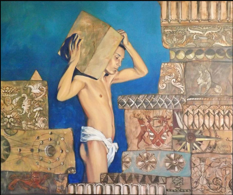 Valentin Bakardjiev: Olieverf op doek, The Collector (Groot) verkocht voor € 295!