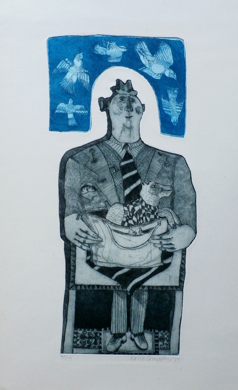 Karin Campfens - ets - 1977 kopen? Bied vanaf 40!