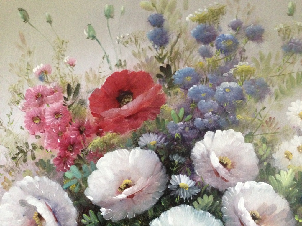 S. Swart - Bloemstilleven - olieverf op doek kopen? Bied vanaf 25!