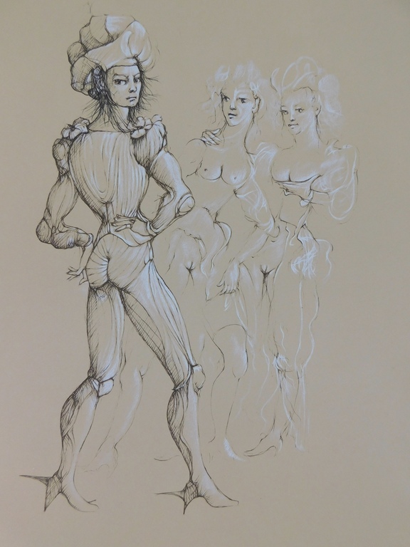 Leonor Fini - Ets - Scène de Théâtre kopen? Bied vanaf 75!