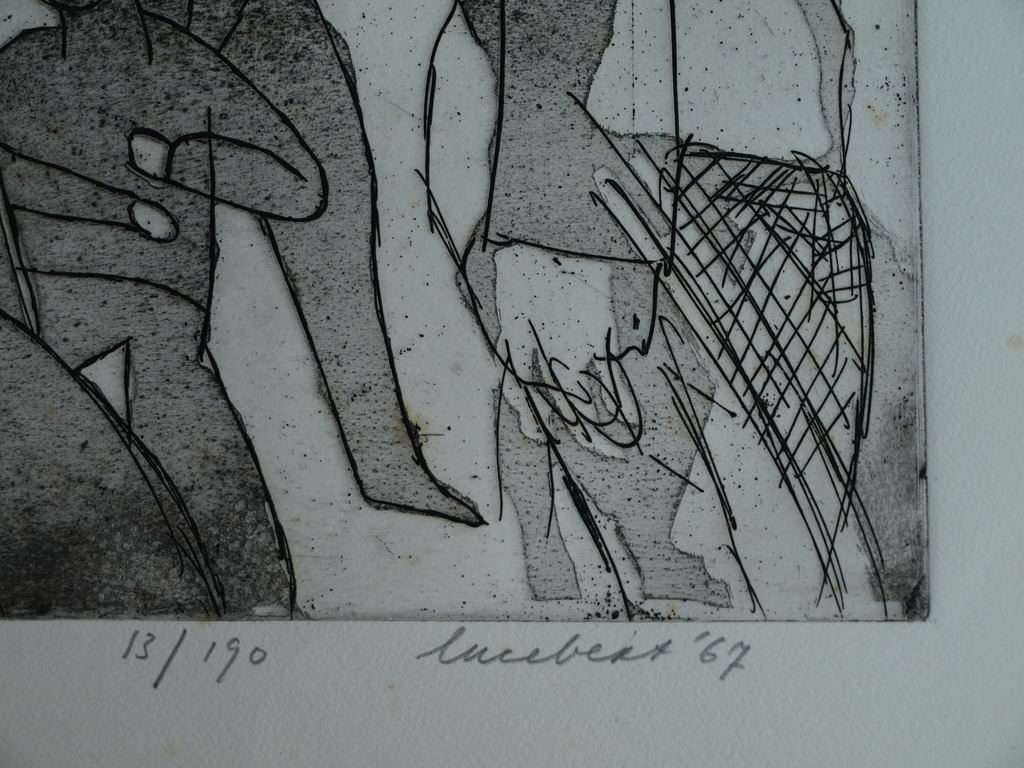 Lucebert : Ets en aquatint – VOX – Gesigneerd – 1967 kopen? Bied vanaf 100!