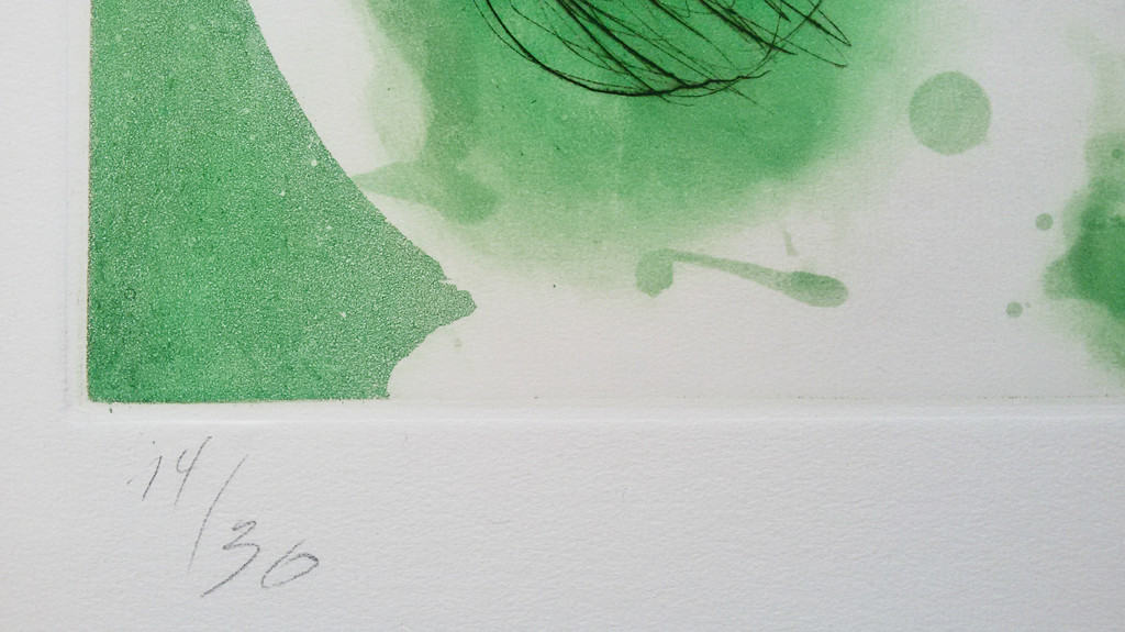 Ger Lataster - Abstracte compositie, droge naald ets met aquatint kopen? Bied vanaf 200!
