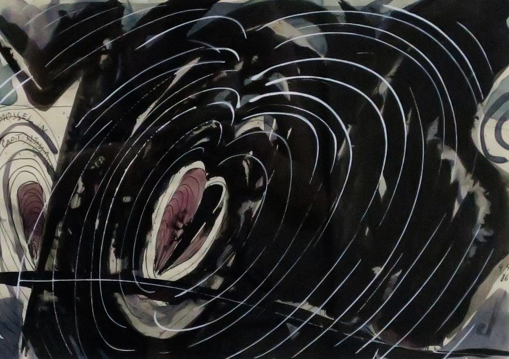 Flop Vinken: Tekening, Zonder titel - Ingelijst kopen? Bied vanaf 20!