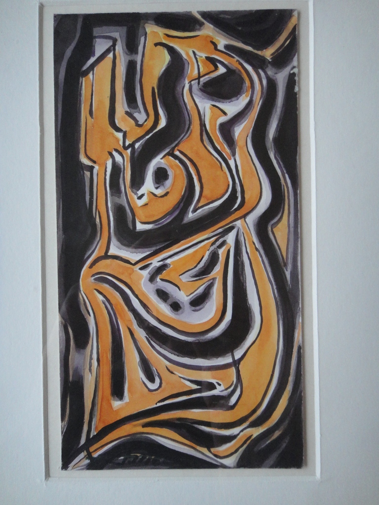 BIJZONDER: Jacques Mels (1899-1974), aquarel, 'kleurrijk abstract' BIJZONDER kopen? Bied vanaf 65!