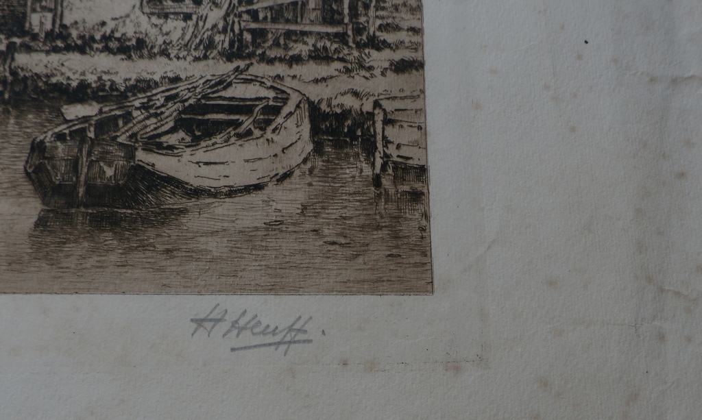 Herman Heuff - Ets - 1913 kopen? Bied vanaf 45!