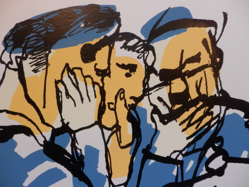 HERMAN BROOD  HANDGESIGNEERDE En Gelimiteerde ZEEFDRUK  OF JE BIJ GOD WAS kopen? Bied vanaf 125!