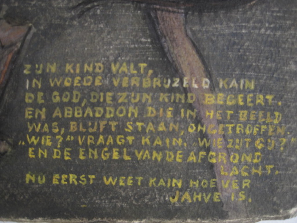 Korn.Lodder 1892-1987 aquarel "Kain Naama en Abaddon" gesigneerd kopen? Bied vanaf 1!
