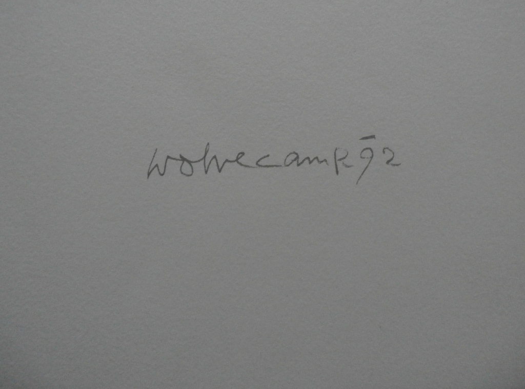 Theo Wolvecamp - zeefdruk: compositie - 1992 kopen? Bied vanaf 150!