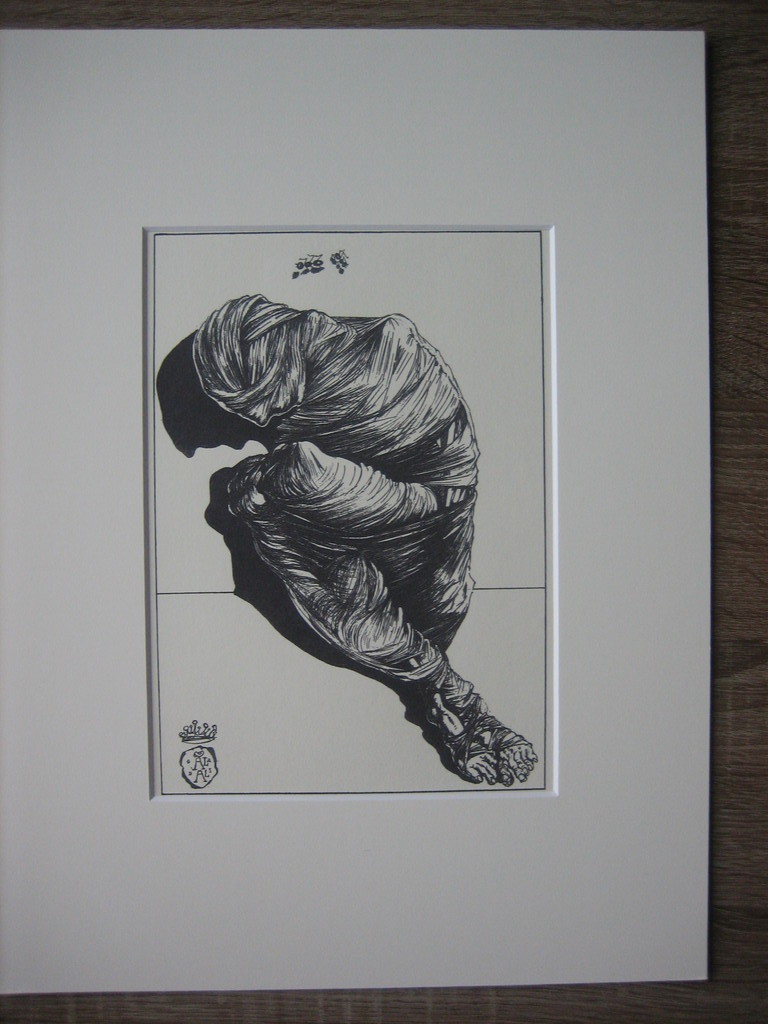 Salvador Dali - Wrapped Body - Lithografie - oplage 2500 ex. - 1944 kopen? Bied vanaf 1!