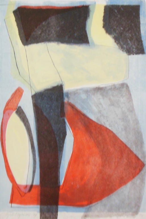 Angele Donjacour: Litho op Japans papier, Zonder titel (Groot) kopen? Bied vanaf 20!
