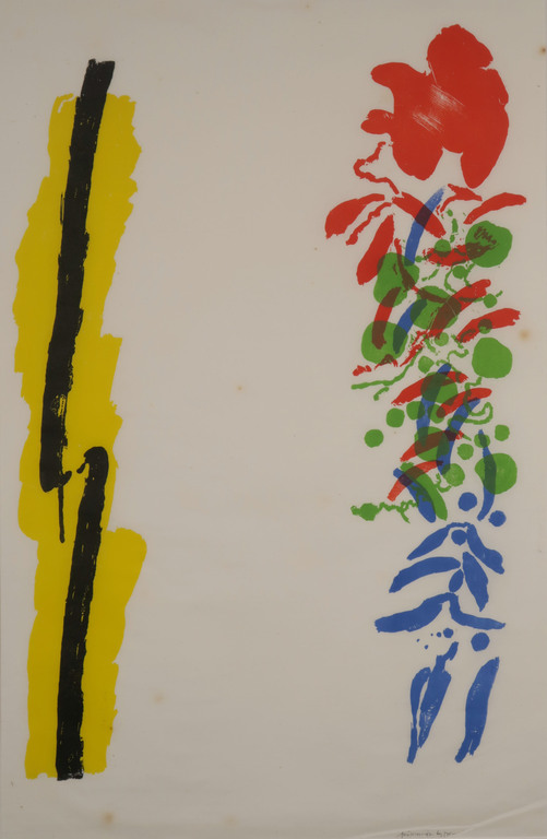 Jef Diederen: Houtsnede, Aurora - Ingelijst kopen? Bied vanaf 20!