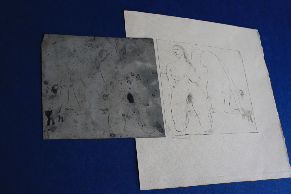 Theo Beerendonk ETS PLAAT + ETS NAAKT niet voor de poes verkocht voor € 40!