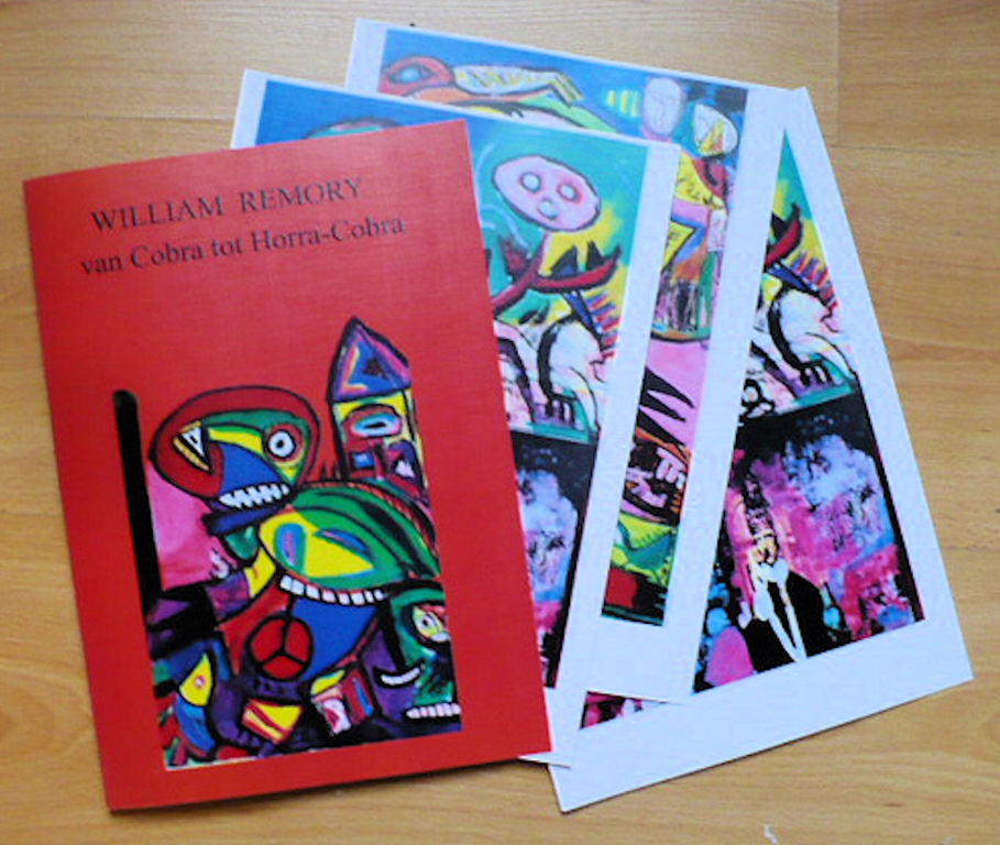 William Remory. Map met 5 art prints. van Cobra tot Horra Cobra verkocht voor € 100!