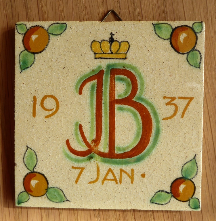 Geboortetegel Beatrix 1937 kopen? Bied vanaf 8!