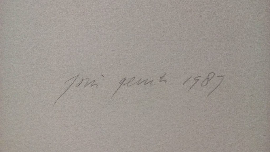 LAATSTE KEER: Joris Geurts, houtdruk - Abstracte Compositie kopen? Bied vanaf 25!