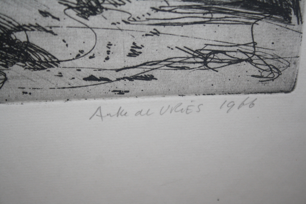 ETS ABSTRACT STENEN 1966  --  AUKE DE VRIES kopen? Bied vanaf 1!