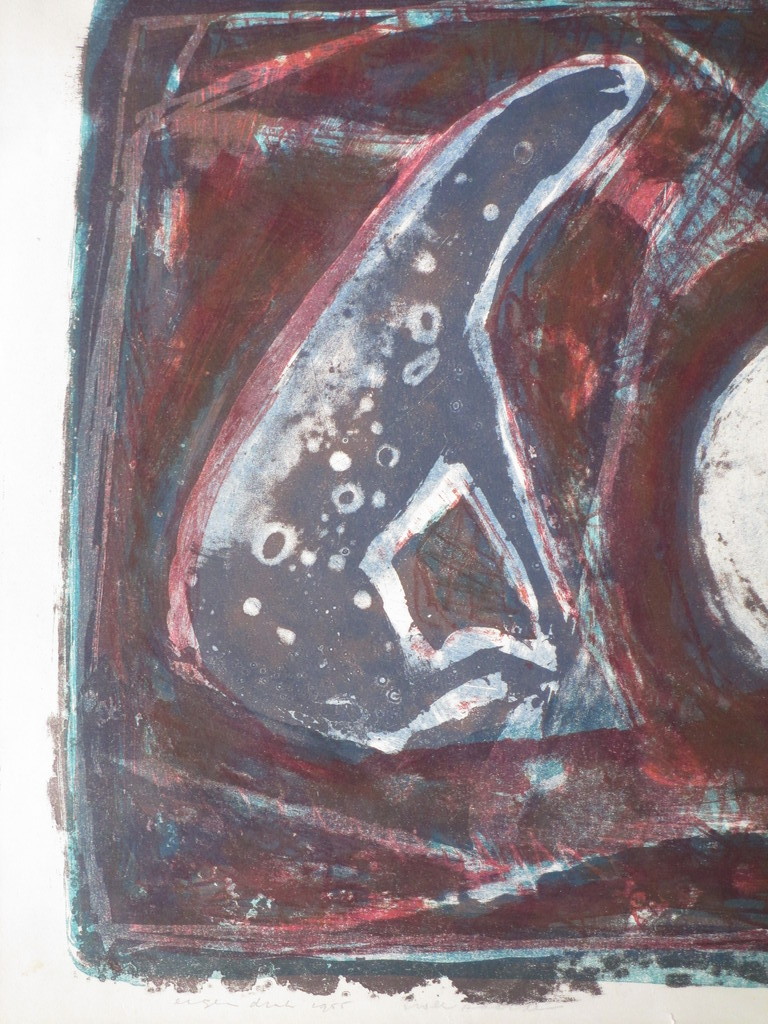 Jan Bezemer, Twee paarden, Kleurenlitho kopen? Bied vanaf 55!