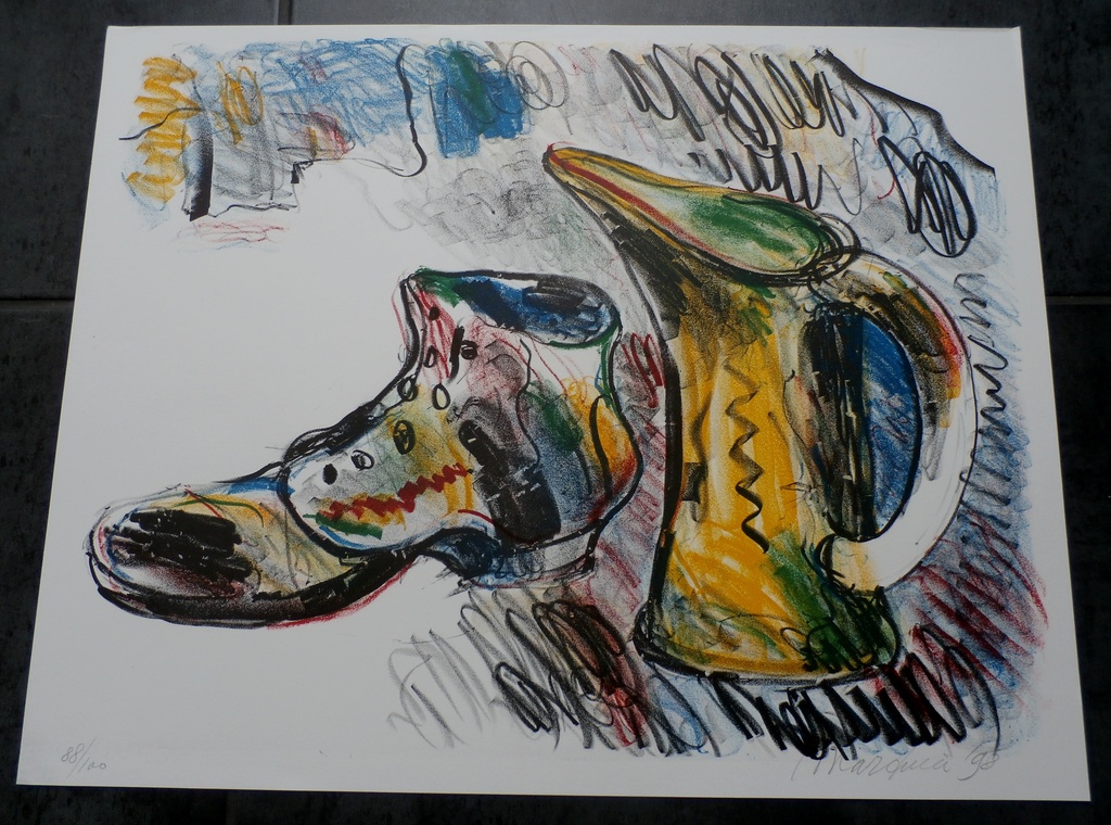 Anton Martineau - Litho: Stilleven - 1998 kopen? Bied vanaf 55!