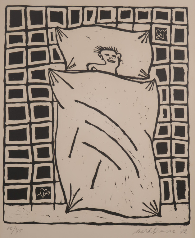 Mark Brusse: Lino, Mon grand pere - Ingelijst kopen? Bied vanaf 1!