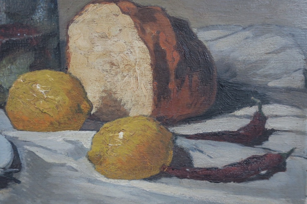 Karel Wiggers: Olieverf op board, Stilleven kopen? Bied vanaf 200!