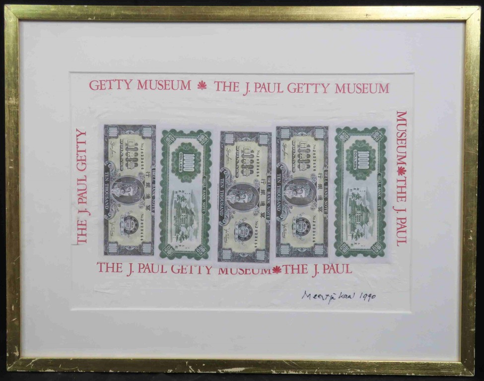 Meertje Kaal: Collage, The J. Paul Getty Museum - Ingelijst kopen? Bied vanaf 1!
