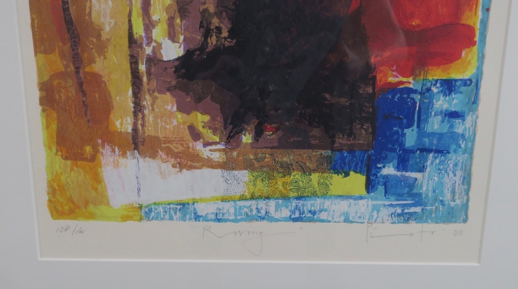 Piotr Konkel: Zeefdruk, Rising - Ingelijst kopen? Bied vanaf 40!