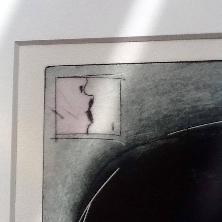 Dana Andreev, ingekleurde ets, Temptation, gesigneerd kopen? Bied vanaf 65!