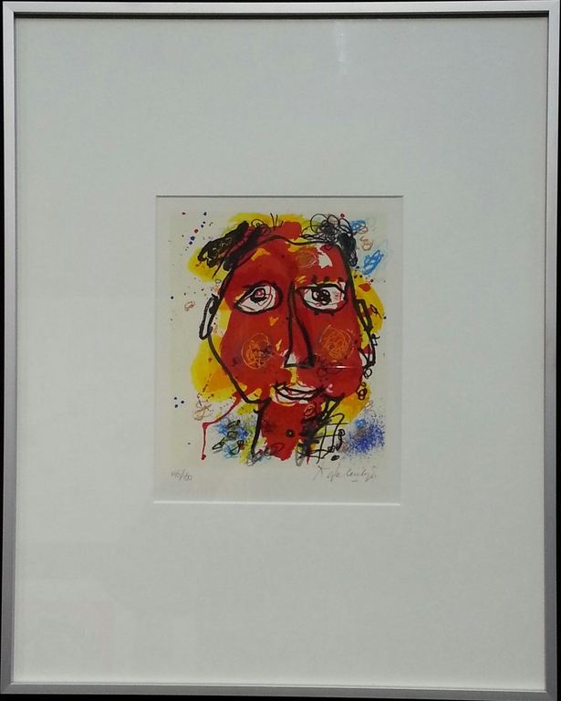 Kees Salentijn, zeefdruk in lijst verkocht voor € 45!