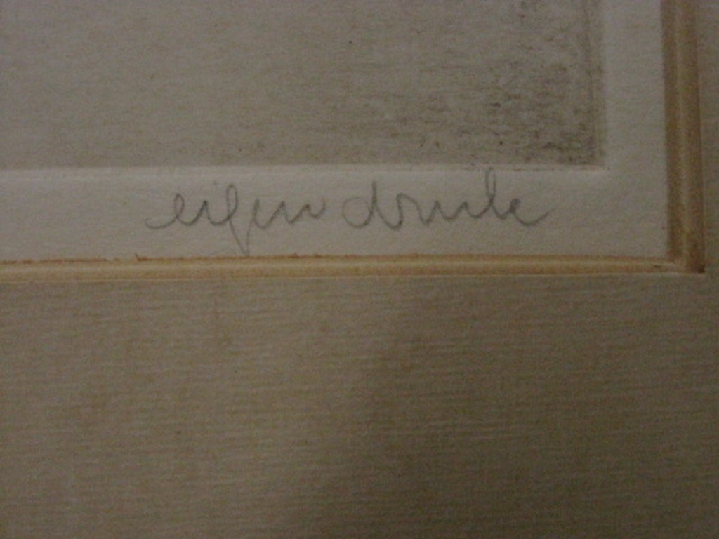 Herman Gordijn (1936-) eigen druk ets 1963 "vrouw" handgesigneerd  kopen? Bied vanaf 1!