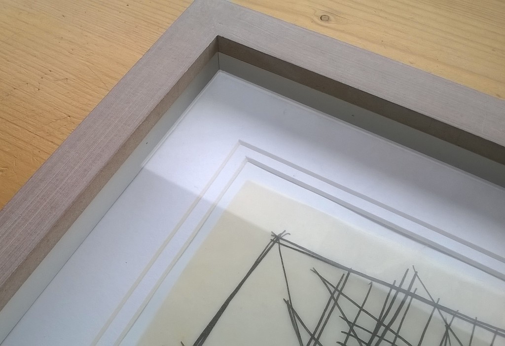 Siep van den Berg: inkttekening, geometrische constructie kopen? Bied vanaf 95!